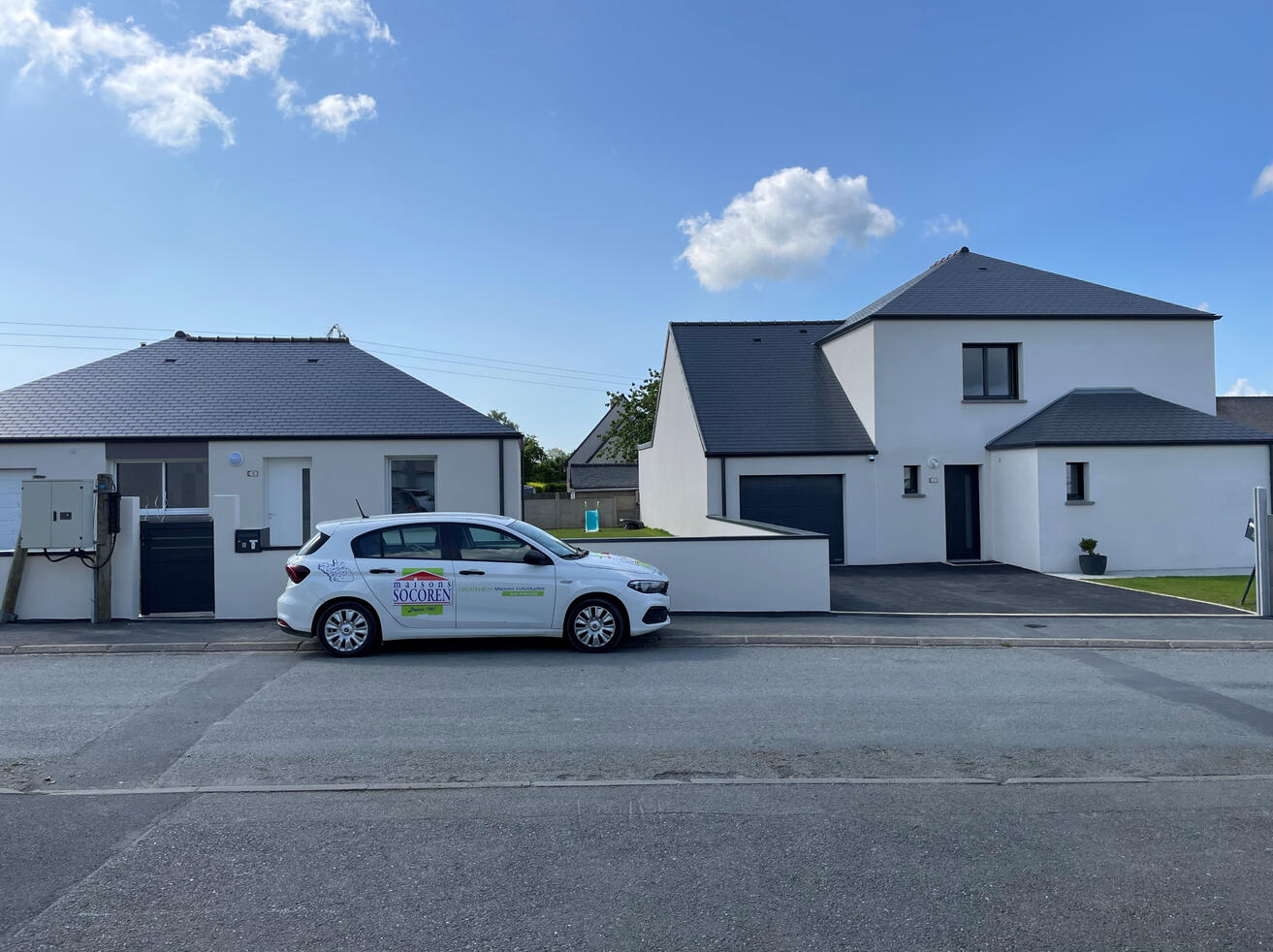 Maison normande façade colombage